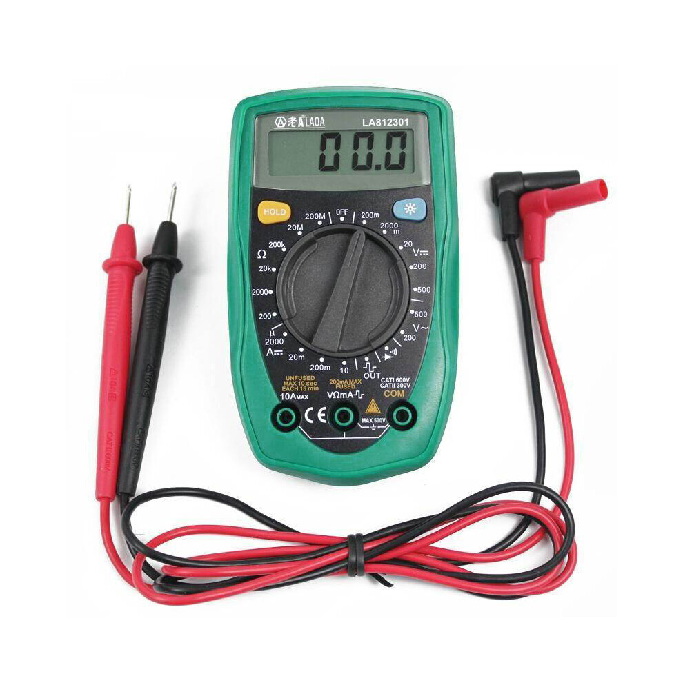 New Laoa La812301 Pocket Digital Multimeter Current Voltage Resistance Detection Ac/Dc Voltage Test 623414396837