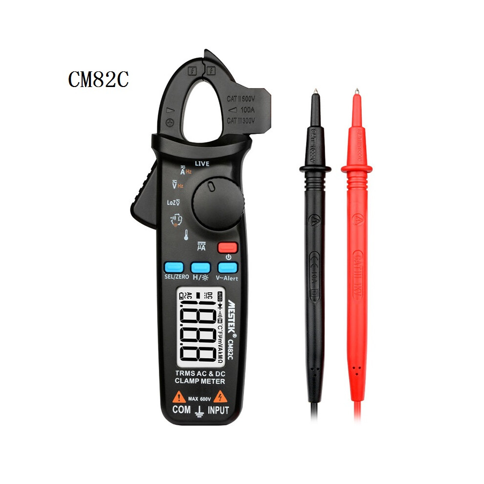New Mestek Cm82c Rms Digital Clamp Meter Dc Ac Current Voltage Ampere Ncv Ohm Tester Ammeter Multimeter Electrician Tool 623414398657