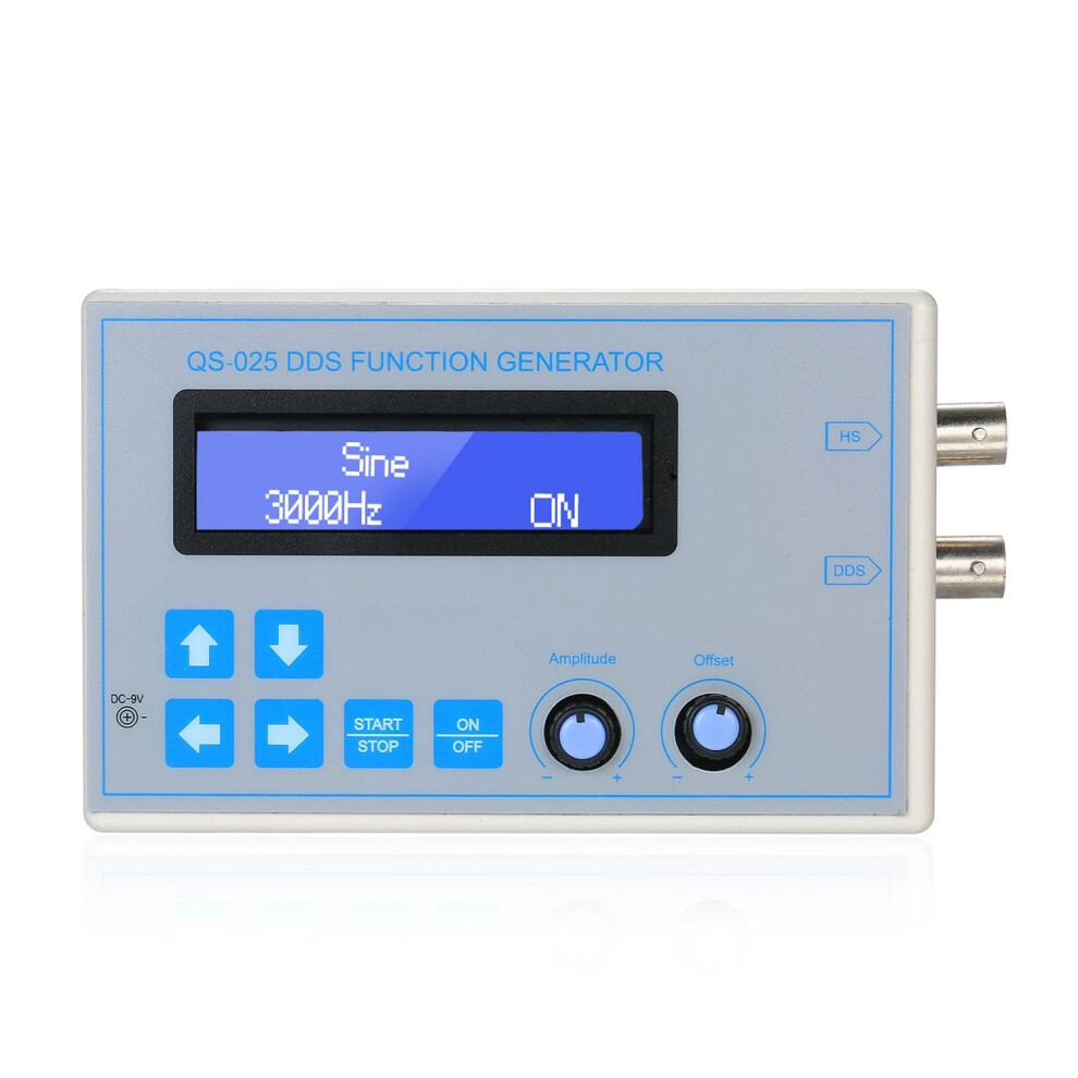New Dds Function Signal Generator Sine Square Triangle Sawtooth Wave Low Frequency Lcd Display Usb Cable Dc9v 1Hz-65534Hz 633414400403