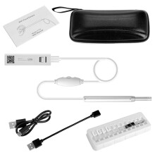 New F170B White Wifi Clener Otoscope Wireless Pick Video Otoscopio Medical USB Borescope Inspection Camera