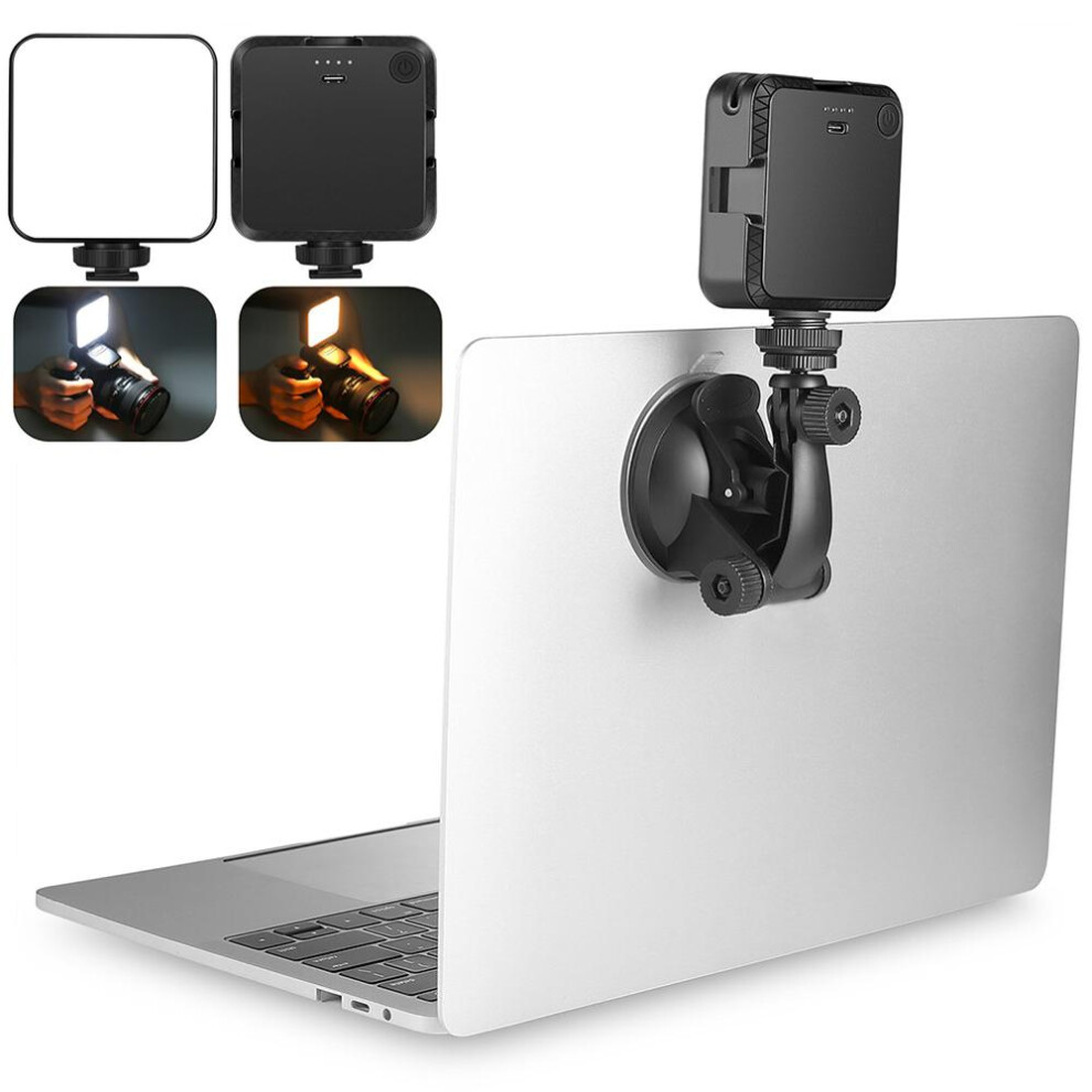 Video Conference Led Fill Dimmable 3200K-6500K Lamp For Video Calls Makeup Game Live Photography With Type C Cable Light 6906143166631