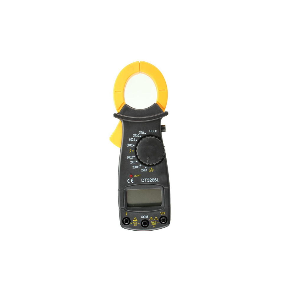 New Dt3266l Ac/Dc Handheld Digital Clamp Meter Voltage Current Resistance Tester Multimeter 623414396134