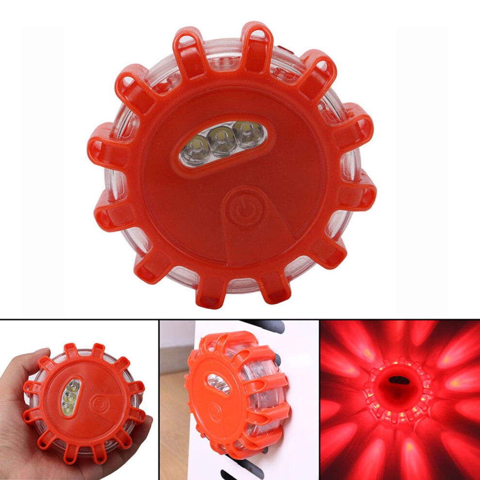 3Pcs Led Road Flares Flash Warning Roadside Safety For Car Boat Truck Emergency Light 8118258208252