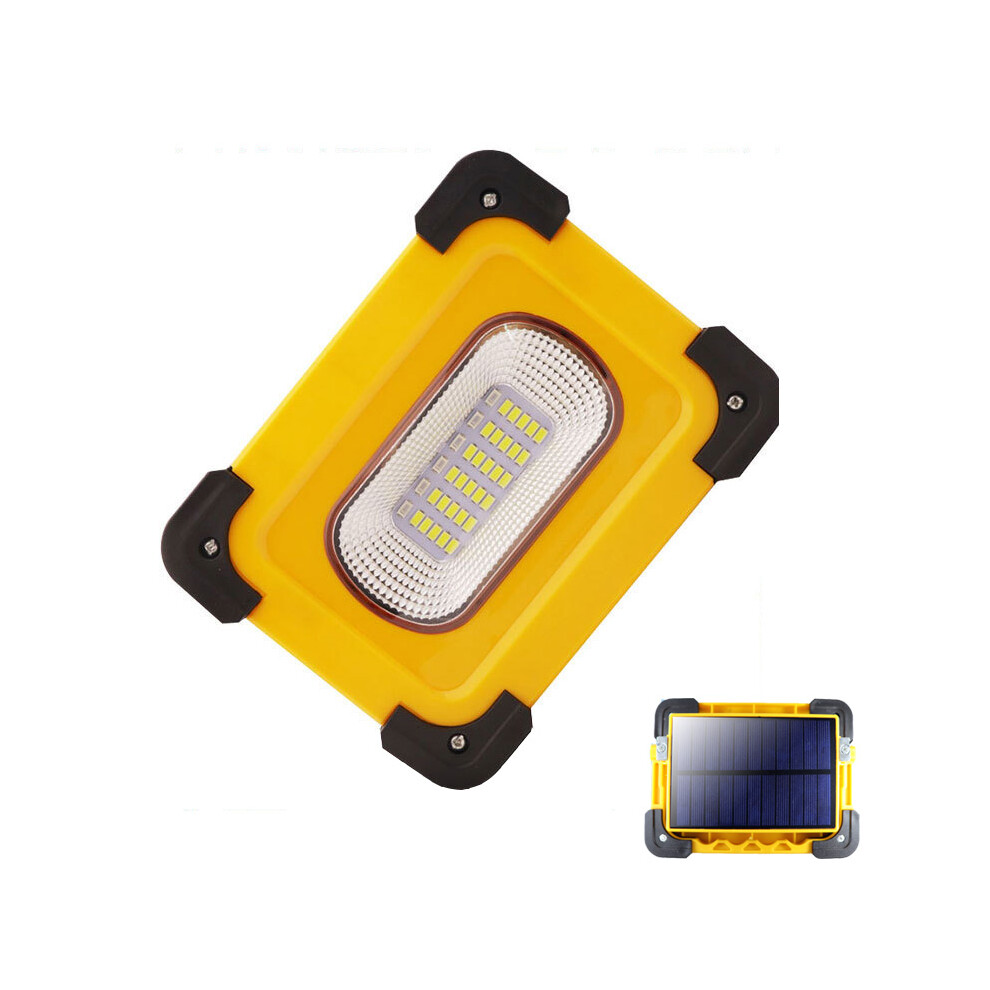 Xanes 30A 60W 1200Lm Solar/Usb Rechargeable Cob Led Work Light Magnetic Led Floodlight Spot Flashlight Power Bank 300023729606