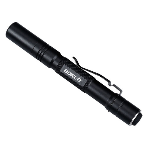 BORUiT BC2 XP-G2 215LM LED Mini Medical Flashlight IPX8 Torch Memory Function Penlight for Working EDC Camping