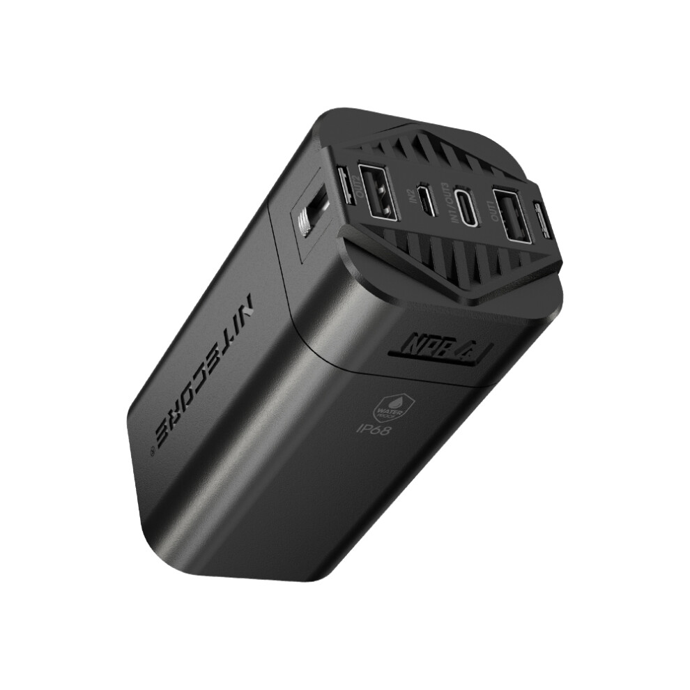 NITECORE NPB4 20000mAh Waterproof Power Bank 18W 2* USB-A 1* USB-C 21700 Battery Power Source Outdoor Hunting Survival Tools