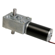 New 12V 160rpm Reduction Motor Worm Gear Double Shaft DC Motor Cear-box Motor