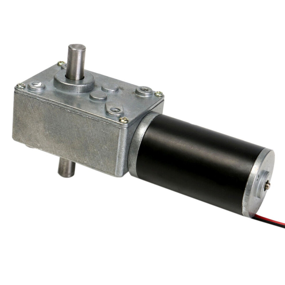 New 12V 160Rpm Reduction Motor Worm Gear Double Shaft Dc Motor Cear-Box Motor 623414367837