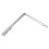 New 2 Pcs Brass Sliver Dowsing Divining Rods Water Witching Lost Objects 7