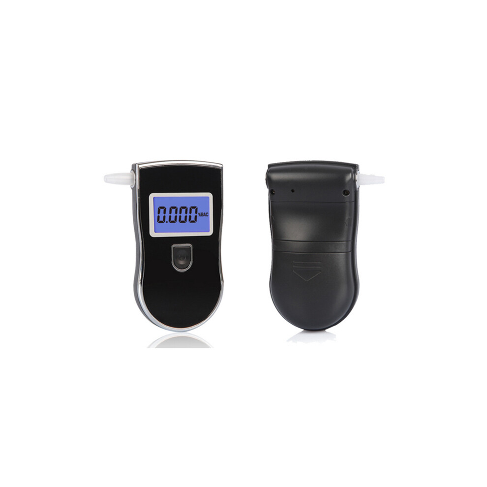 New Edc Portable Lcd Advance Police Digital Breath Alcohol Tester Breathalyzer Analyzer Detector Black 623414362320