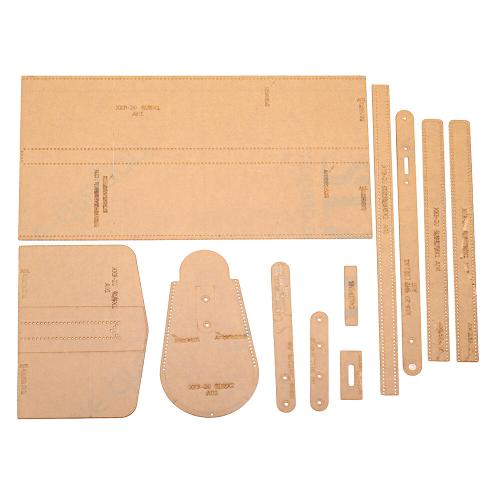 New DIY Leather Craft Tool Acrylic Lovely Shoulder Bag Stencil Templates Acrylic Template Pattern