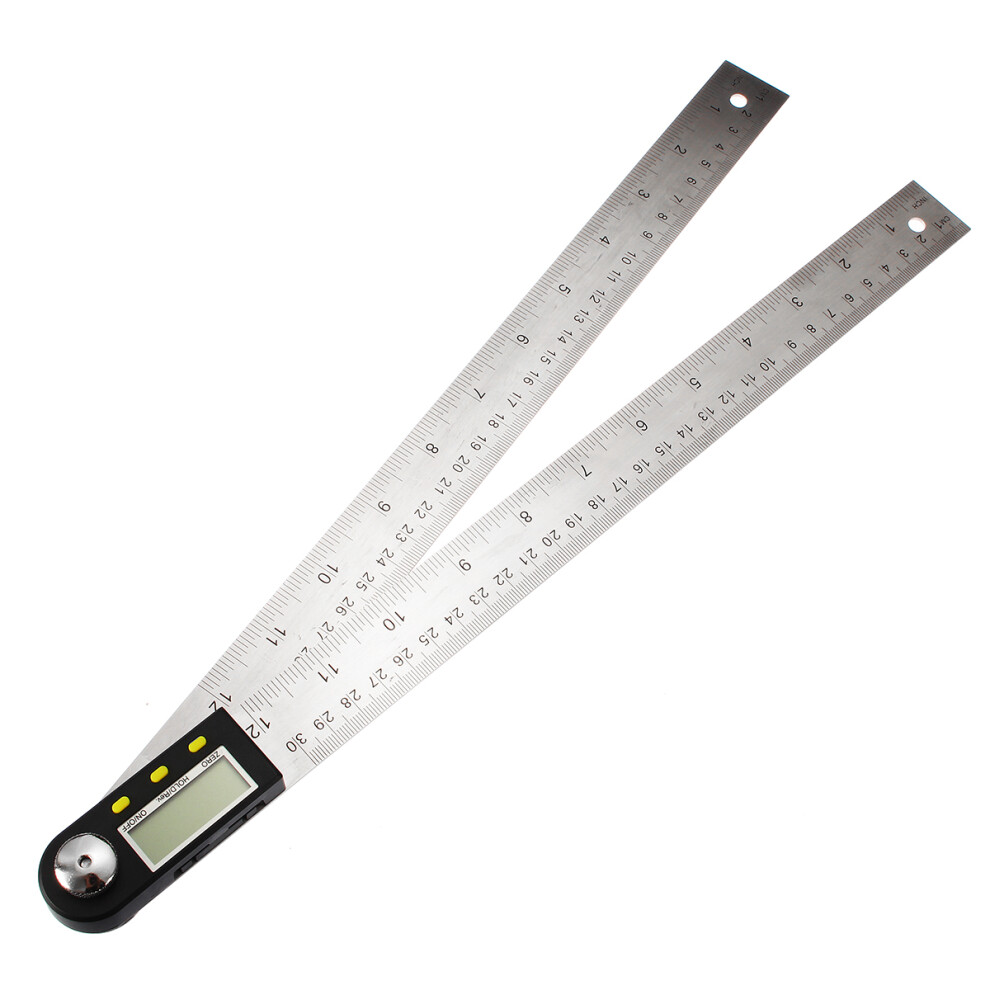 New 300Mm 2 In1 Digital Angle Finder Meter Protractor Goniometer Ruler 360 Angle Ruler Measurer 623414364133
