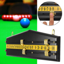 New MDF Billiards Scoreboard Snooker Game Scorer Board Player Calculator Number Scorer Board