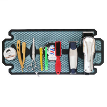 New Anti-skid Pad For Barber Tools Barbershop Push-shear Scissores Mat Hair Blow Dryer Combl Clip Display Pad Barbershop Accessories Silico