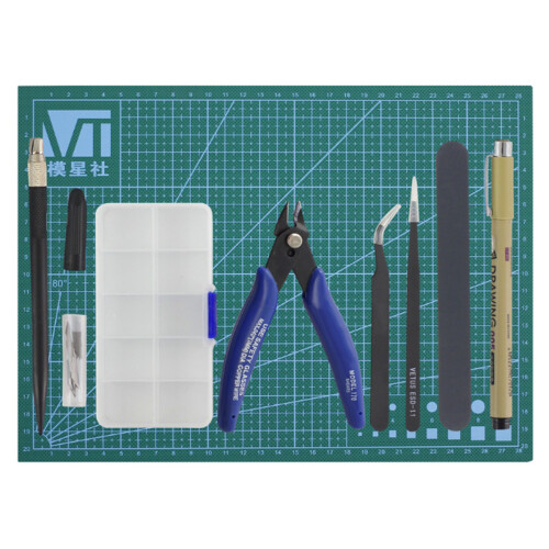 New 8Pcs DIY Gundam Modeler Basic Tools Set Craft Hobby Building Model Grinding for Gundam