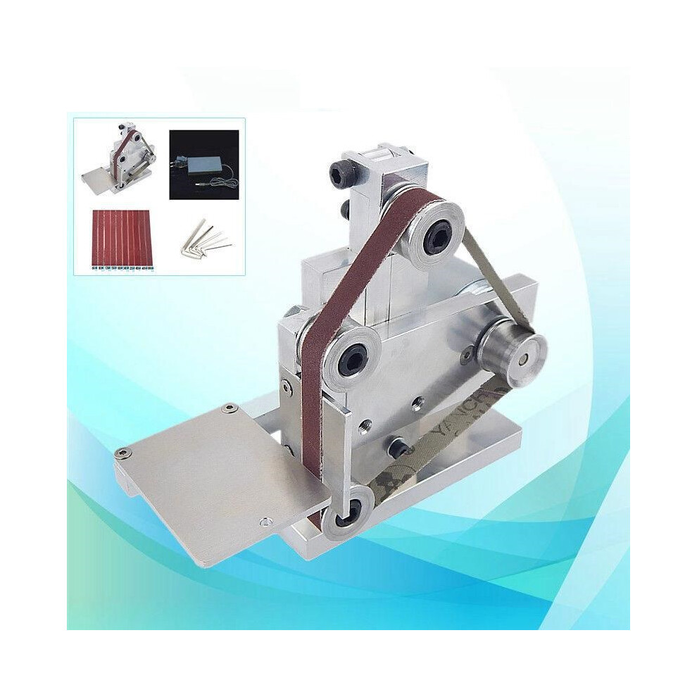 New Angle Grinder Grinding Machine Belt Grinder Mini Belt Sander Polishing Grinding Machine Cutter Edge Sharpener 623414368179