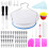 New 106PCS Cake Turntable Set Decorating Rotating Stand Nozzles Kit Spatula Tool 1
