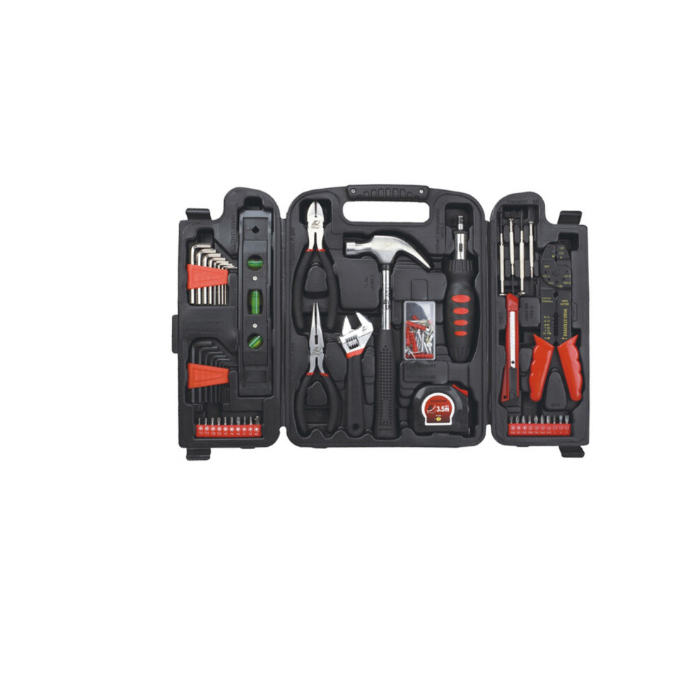 New Kafuwell H4001a 129Pcs Household Hardware Toolbox Combination Sets Home Improvement And Maintenance Multi-Function Tools Kit 623414375498