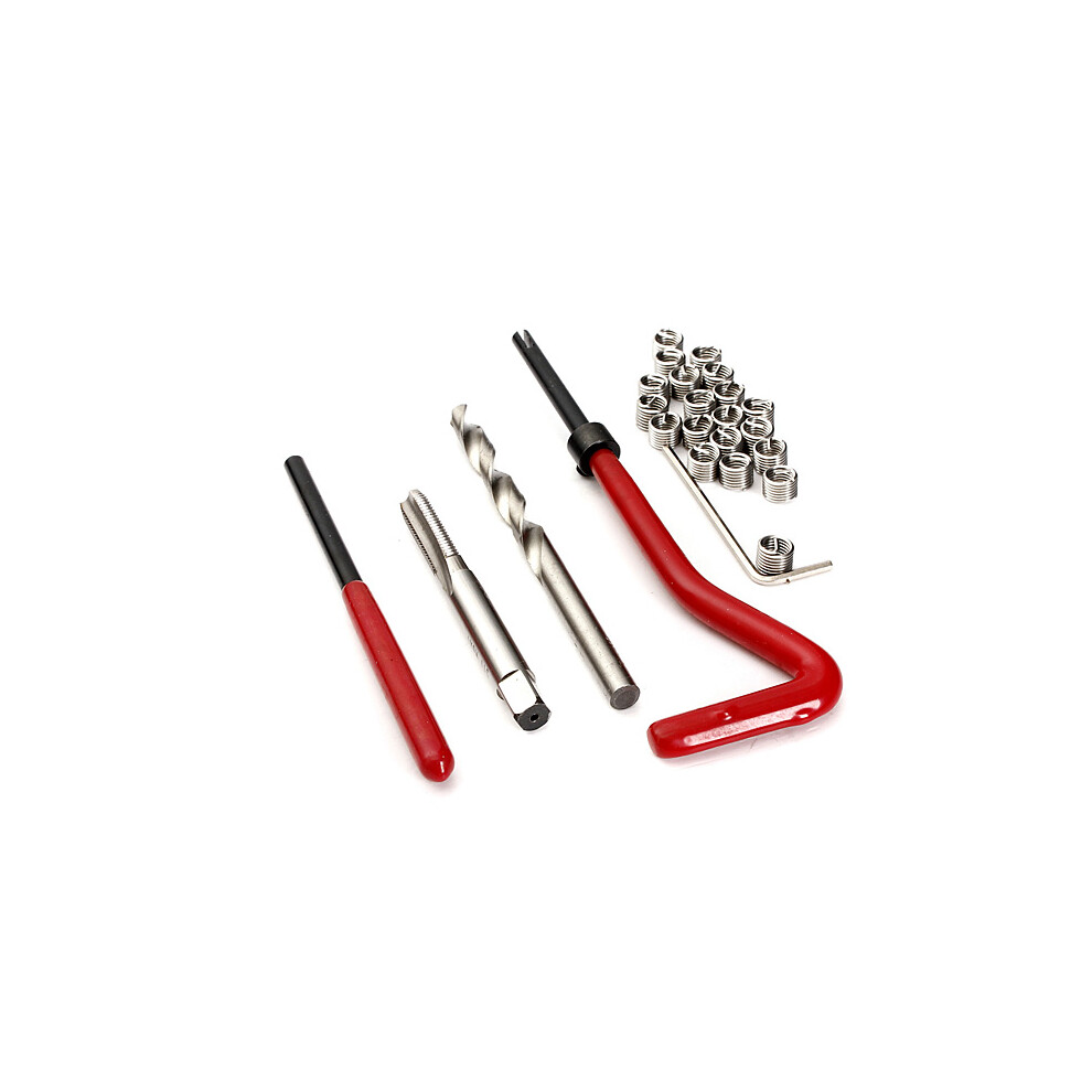 New 25 Piece Helicoil Thread Repair Recoil Insert Tools Kit M6 X 1.0 X 8.0Mm 623414373302