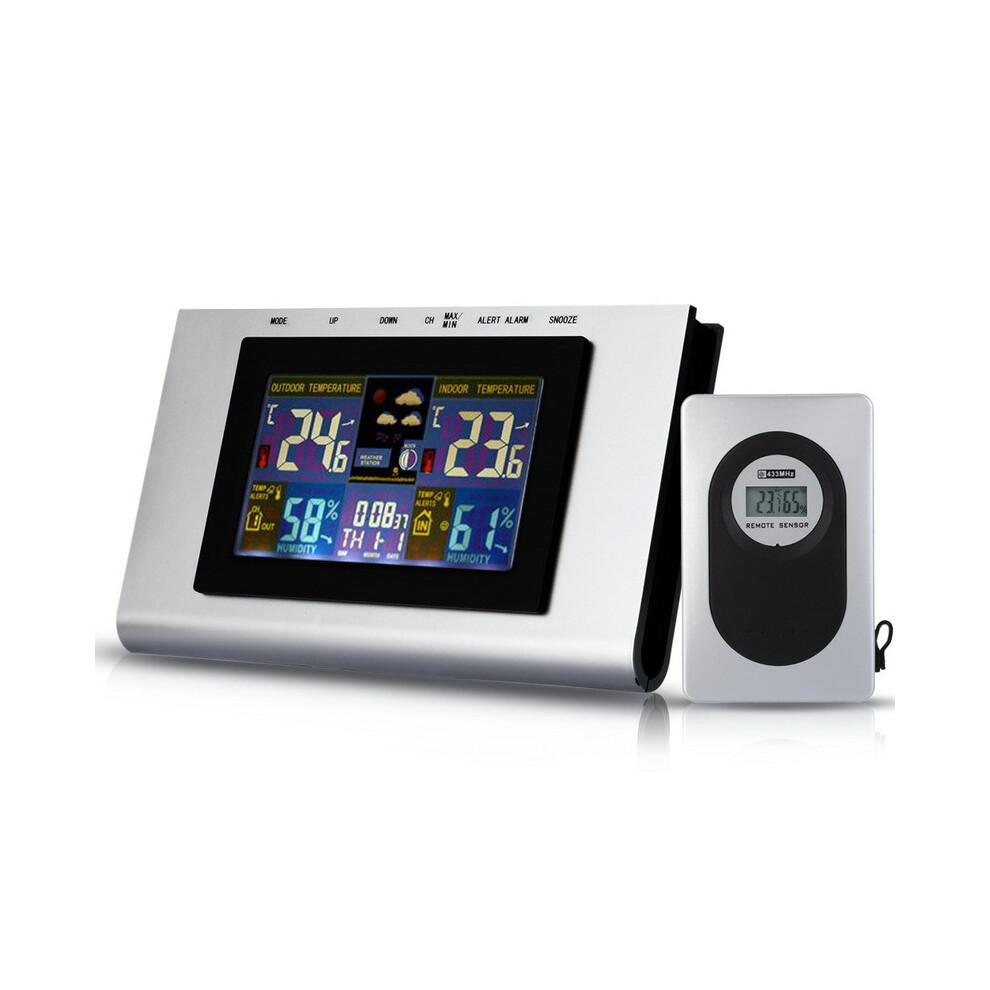New Ts-H127g 433Mhz Wireless Weather Station 729601520549