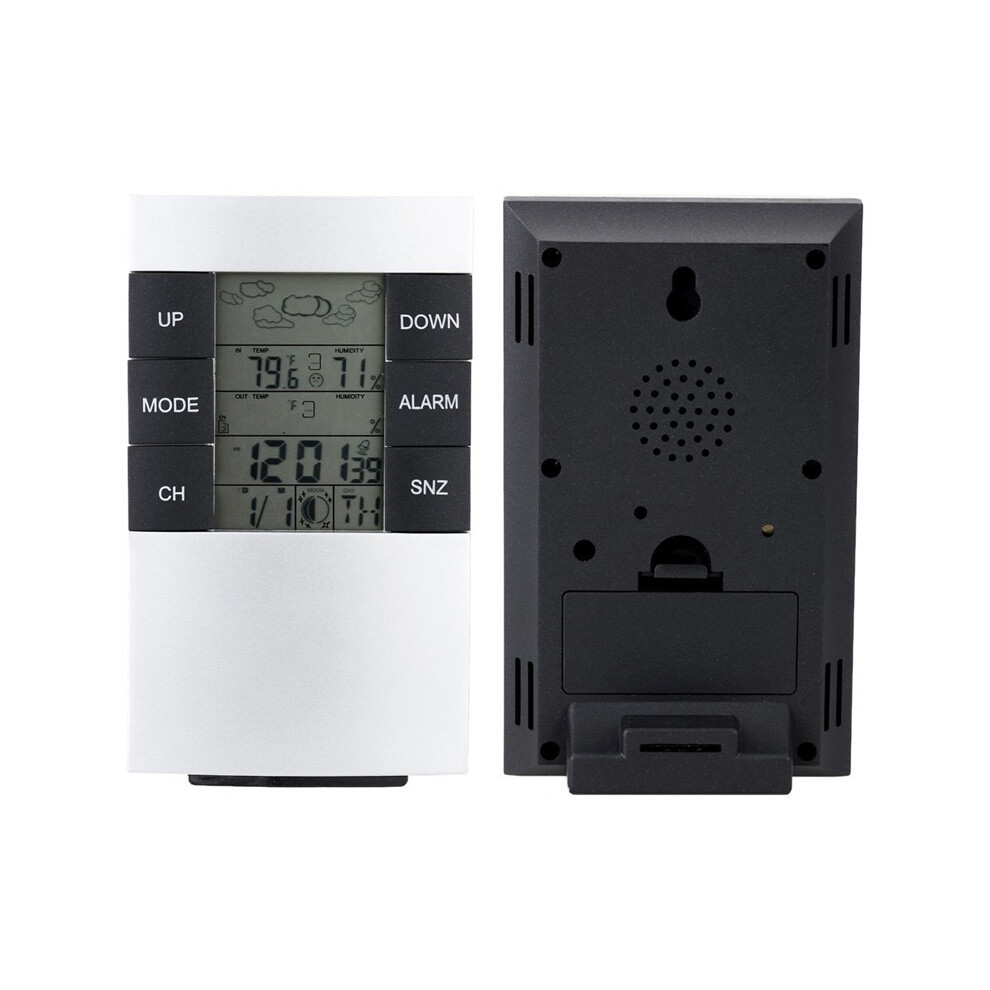New Ts-H146 Wireless Weather Station Thermometer Humidity Moisture Meter Backlight Sensor 729601520433