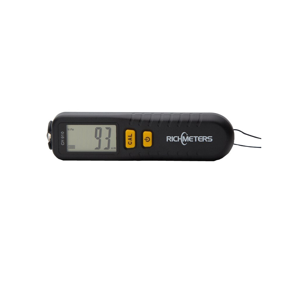 New Richmeters Gy910 Digital Coating Thickness Gauge 1 Micron/0-1300 Car Paint Film Thickness Tester Me 729601519031
