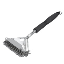 New 18 Inch Bristle Free Grill Brush Tool Scraper Brush Stainless for Cleaning BBQ