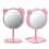 LED Makeup Mirror USB Touch Screen Tabletop Cosmetic Vanity Light Make Up Mirror 7
