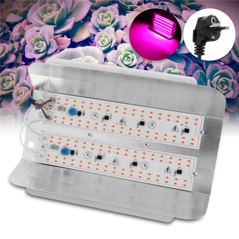 Full Spectrum 50W 100W LED Plant Grow Light Hydroponic Veg Flower Iodine Lamp AC220V-image-OPC-PCDFGGP-NEW