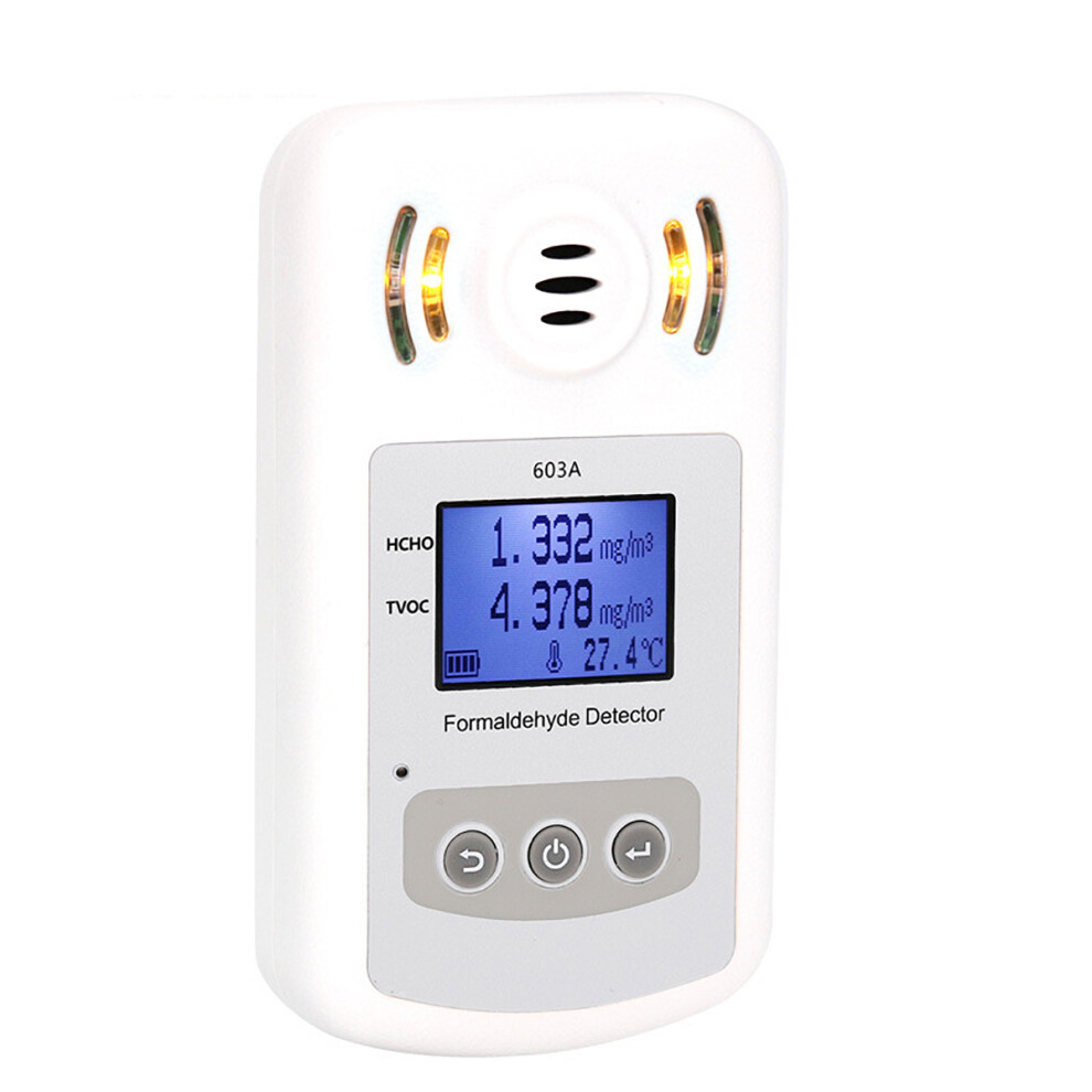 New Portable Air Quality Monitor HCHO TVOC Formaldehyde Measurement Tester LCD Digital Detector