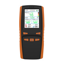 New Portable Digital Air Quality Monitor AQI HCHO TVOC PM2.5 Detector CO2 Meter Carbon Dioxide Formaldehyde Tester Gas Analyzers