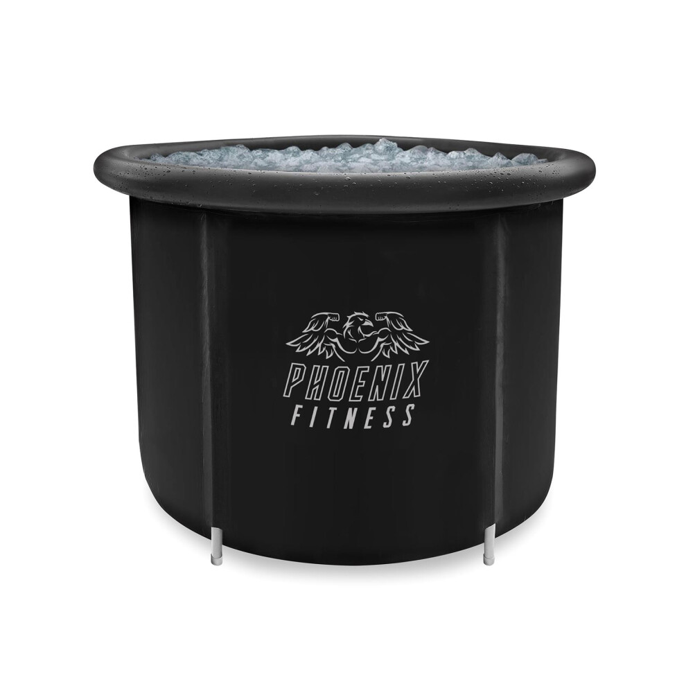 Phoenix Fitness 420L Ice Bath Tub With Lid - Portable, Heavy-Duty Cold Plunge For Recovery (Ry2463)