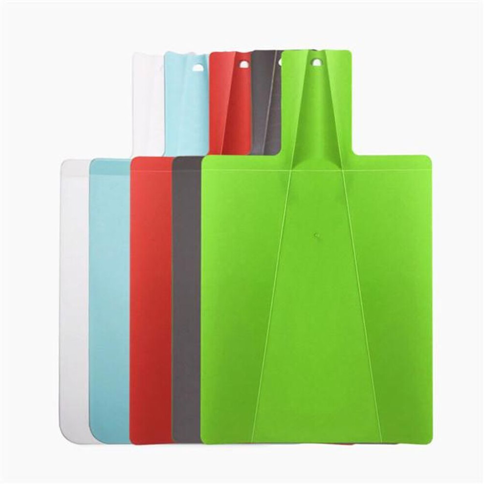 (blue) Creative Foldable Multi-function Environmentally Friendly Mold-proof Shovel-shaped Cutting Board Kit