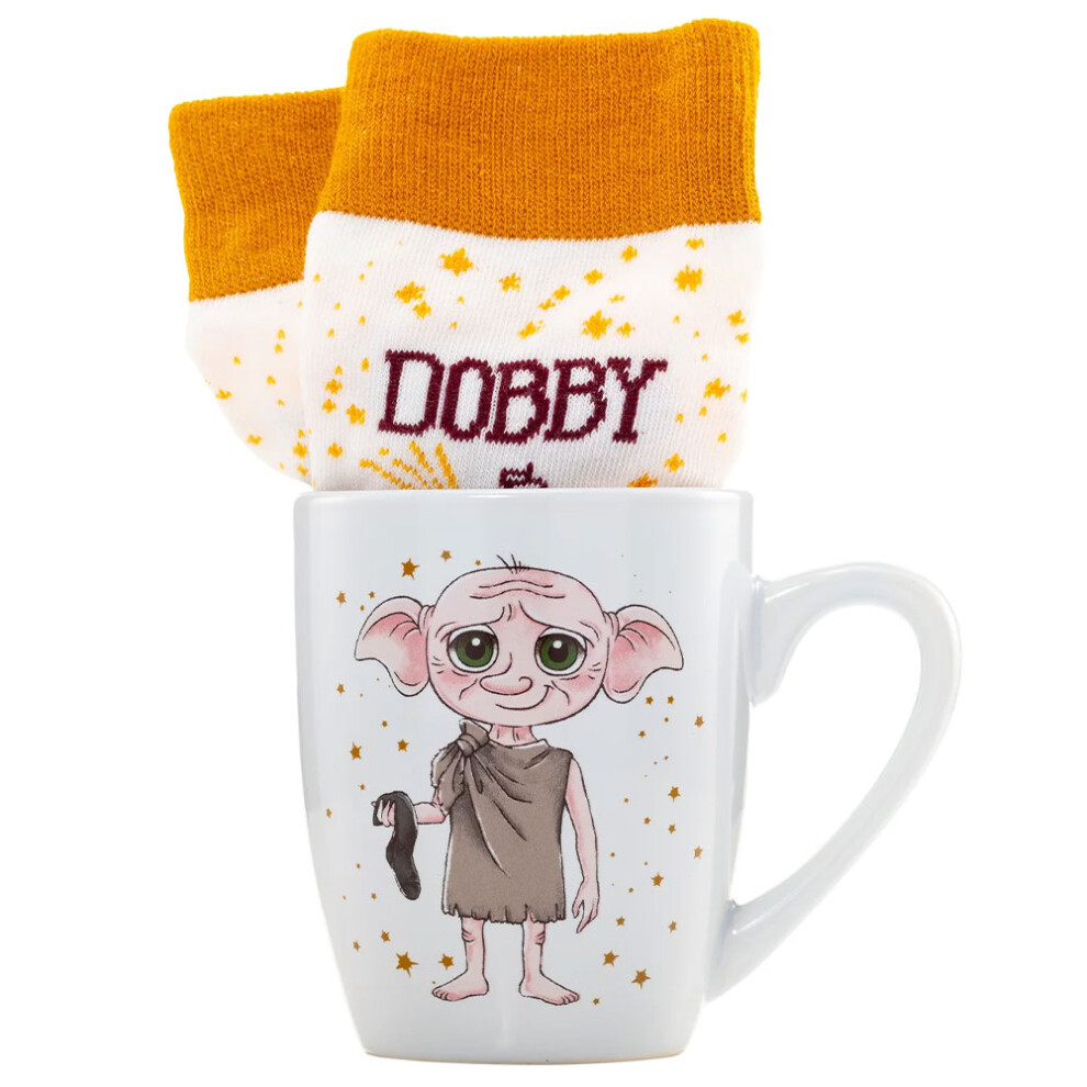 Harry Potter Dobby Ladies Mug & Sock Set Official Licensed Product