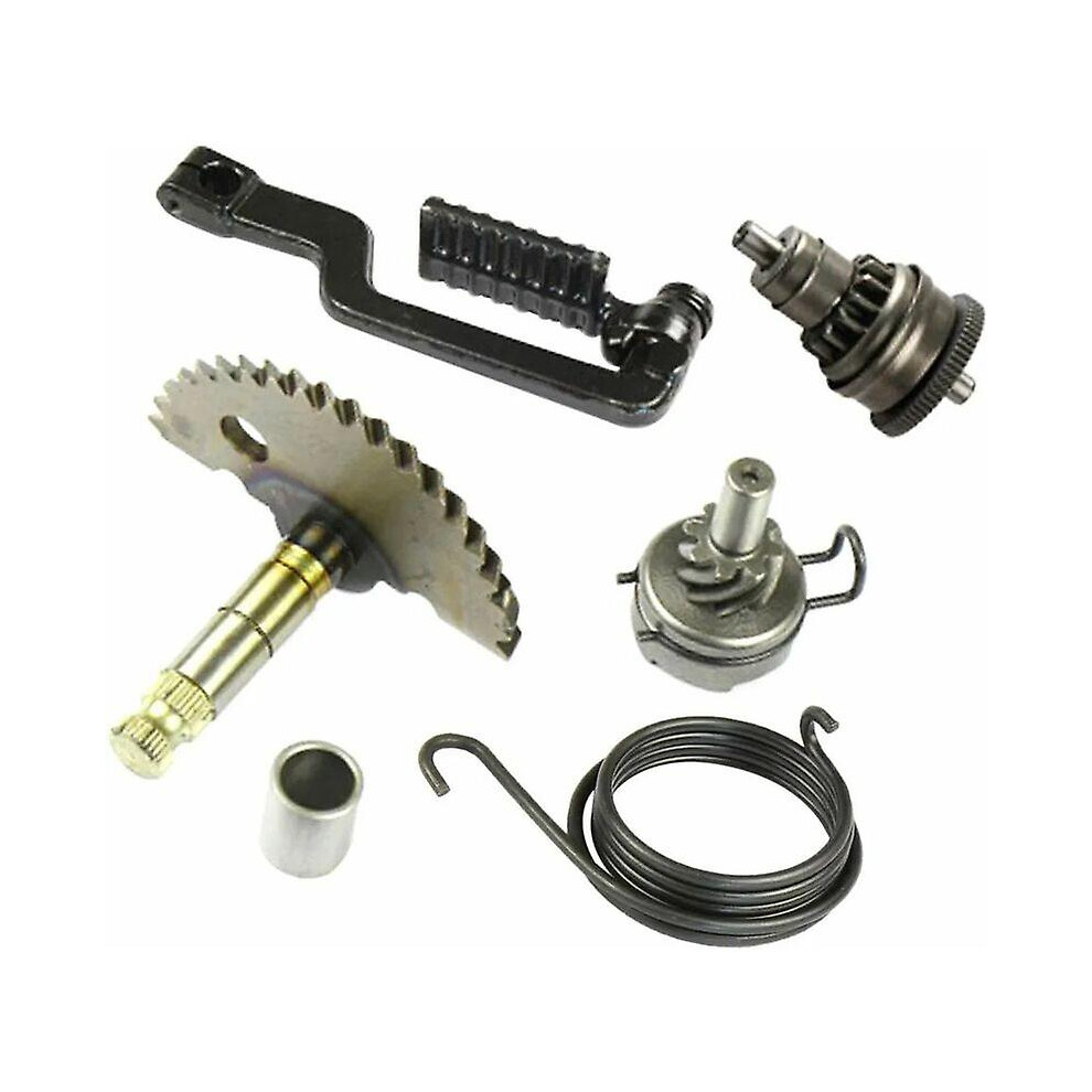 Kick Shaft Assembly Starter Gear Motor For Gy6 50cc 60cc 80cc 4 Stroke Scooter