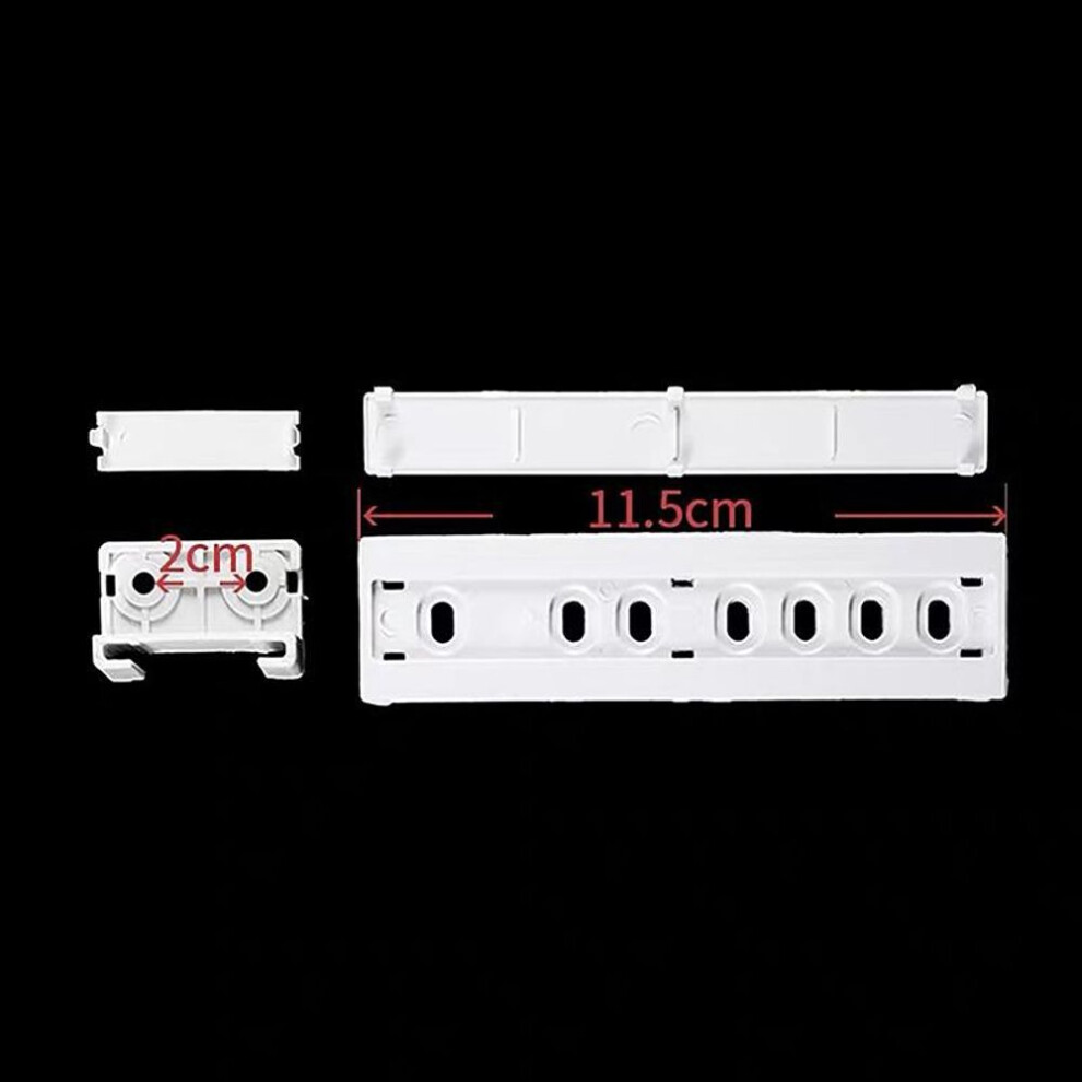 1set Embedded Refrigerator Slide Rail For Fridge Door Slide Rail Mounting Kit Refrigerator Door Sliding Guide Moving Slide