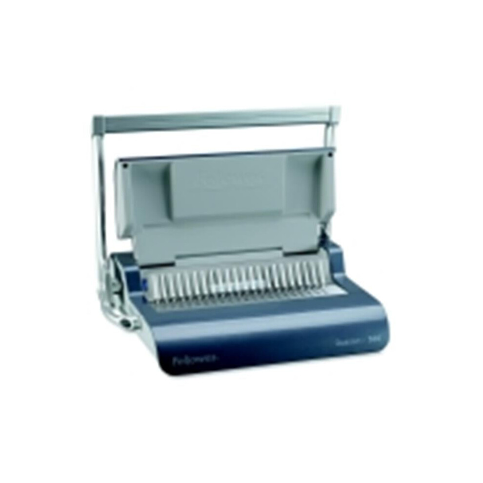 Fellowes Manual Comb Binding Machine - 18 X 15.38 X 5 in. - 500 Sheets, Blue