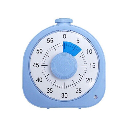 (Blue) 60 Minutes Visual Timer Classroom Countdown Timer Silent Timer For Kid And Adult Nvt 2