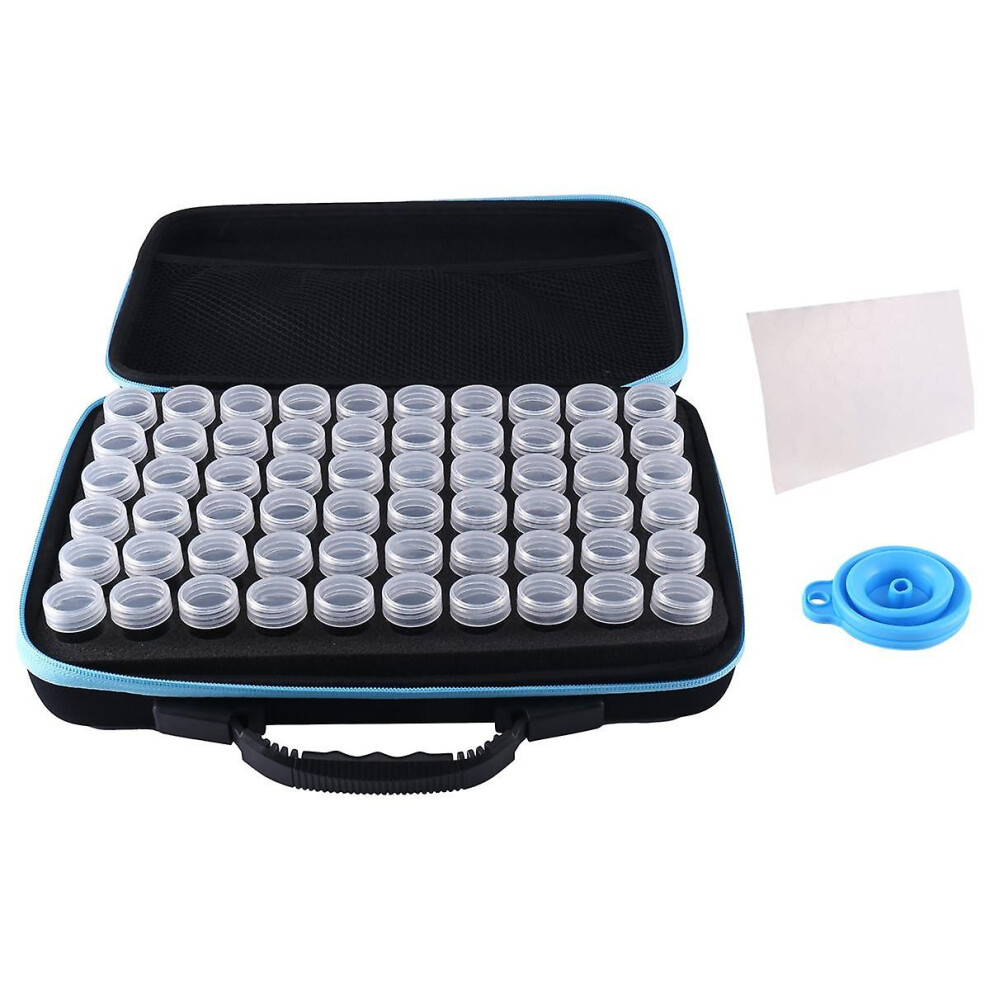 60 Slots Seed Storage Organizer,sturdy Seed Organizer Storage Box With Zipper Bag And Label Sticker