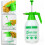 2L pressure Spray Bottle with Adjustable Nozzle Portable Hand Pump 4
