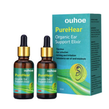 2pcs Organic Ear Support Elixir Natural Ear Drops For Tinnitus Symptoms Treatment
