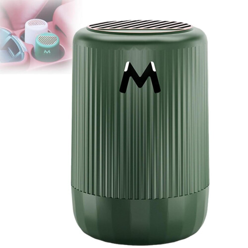 (green) Vehicle Microwave Molecular Deicing Instrument, Car Diffuser, Solid Aromatherapy Deicing Cup For Car And Home Office Bedroom