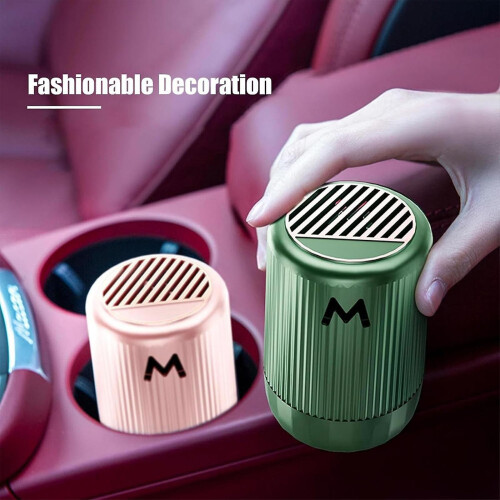 (pink) Vehicle Microwave Molecular Deicing Instrument, Car Diffuser, Solid Aromatherapy Deicing Cup For Car And Home Office Bedroom 2