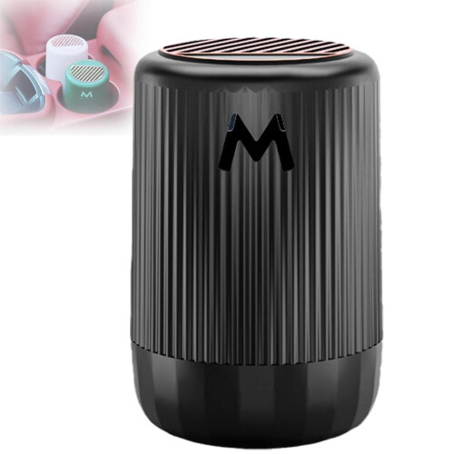 (black) Vehicle Microwave Molecular Deicing Instrument, Car Diffuser, Solid Aromatherapy Deicing Cup For Car And Home Office Bedroom