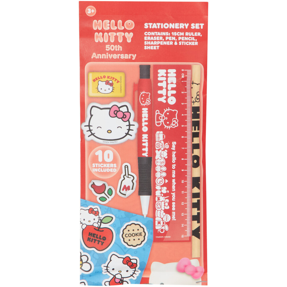 Hello Kitty Stationery Set 50th Anniversary