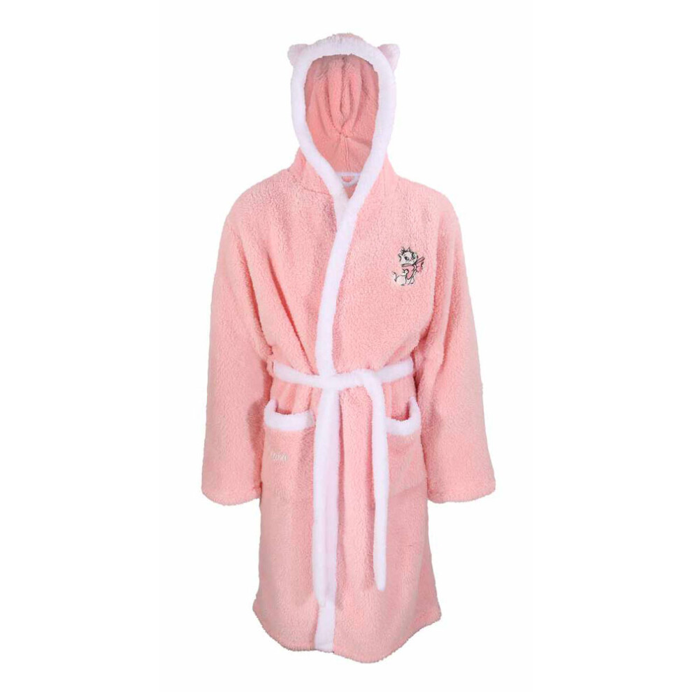 Disney Girls Aristocats Marie Ears Bathrobe