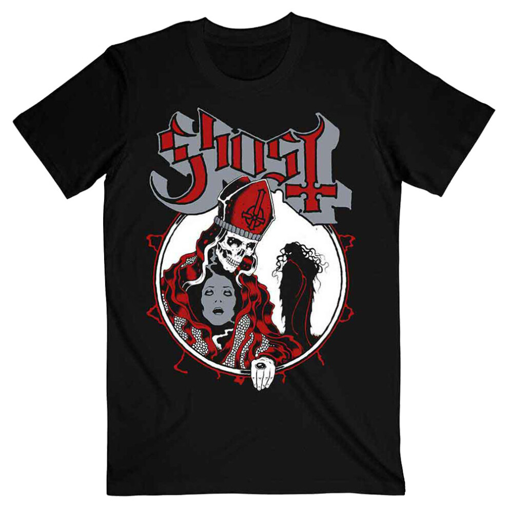 (XXL, Black) Ghost Hi Red Possession T Shirt