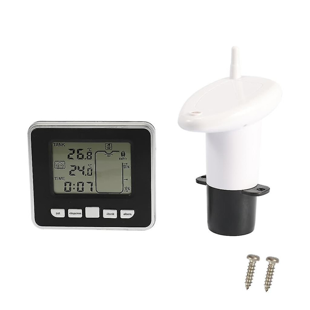 Ultrasonic Water Tank Level Gauge With Lcd Display 8257072966013