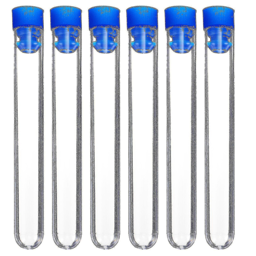 (discounted) 40pcs Test Tubes Disposable Test Tubes Plastic Tubes With Stoppers Containers (discounted Sales)