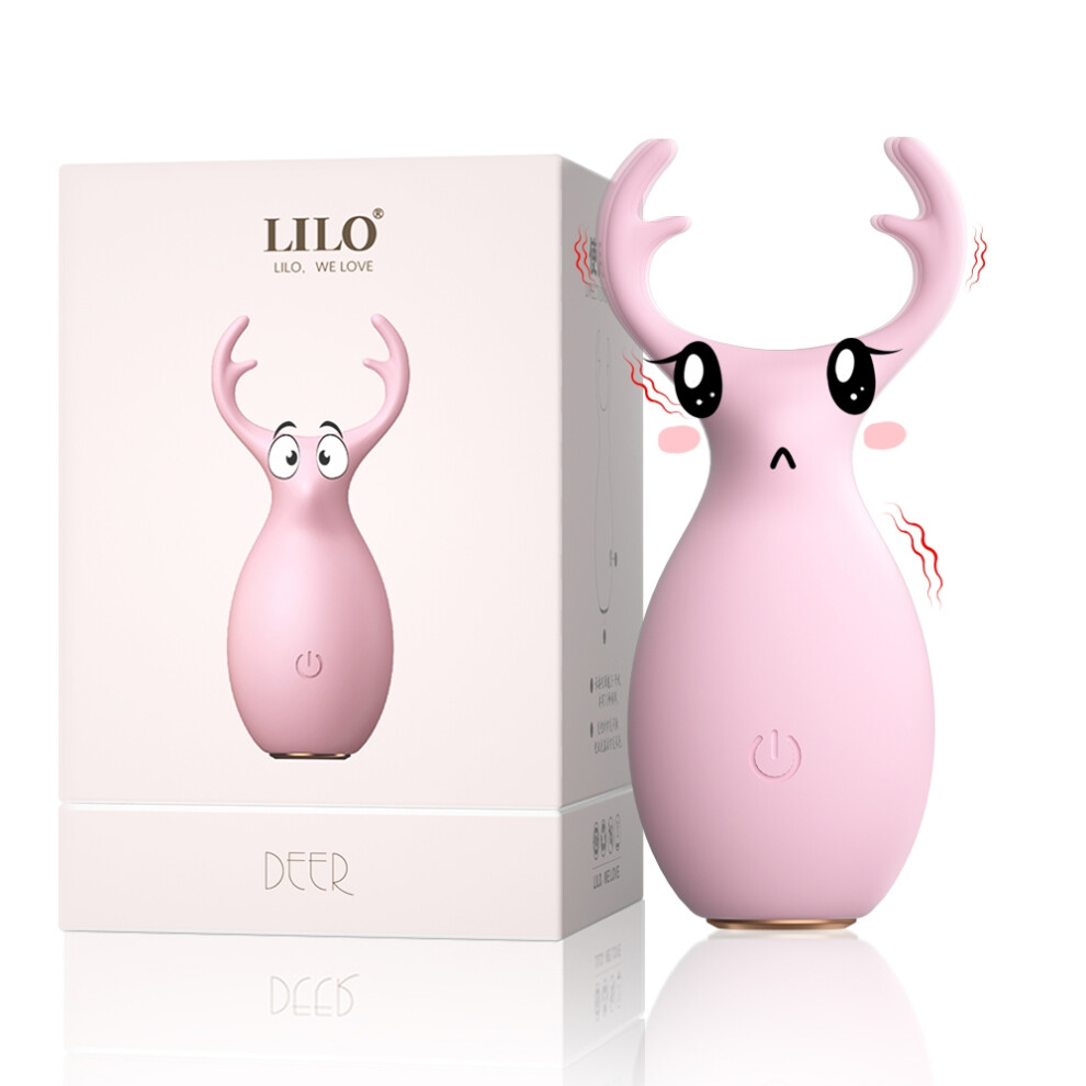 (pink deer) Cute Pet Series Vibrating Love Egg Female Masturbator 10 Mode Vibration Flirting Massager Adult Sexy Products Sex Toys for Women